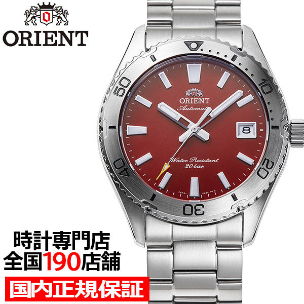 6·î19ÆüȯÇä ¥ª¥ê¥¨¥ó¥È Orient Mako ¥ª¥ê¥¨¥ó¥È¥Þ¥³ 40 RN-AC0Q09R ¥á¥ó¥º ÏÓ»þ·× µ¡³£¼° ¼«Æ°´¬¤ ¥ì¥Ã¥É¥À¥¤¥ä¥ë