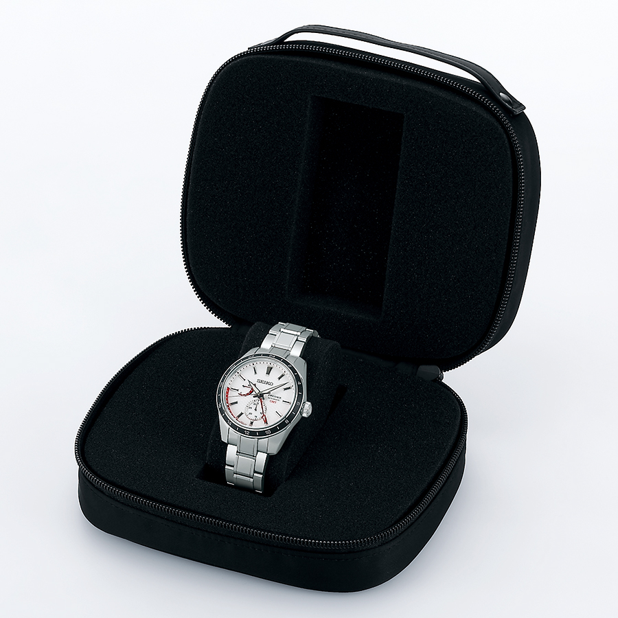 セイコー プレザージュ シャープエッジド JAL国際線就航70周年記念 コラボ 限定モデル SARF025 メンズ 腕時計 自動巻き GMT コアショップ専売｜theclockhouse-y｜11