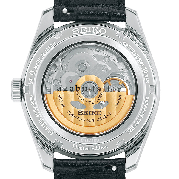 セイコー プレザージュ シャープエッジドシリーズ 麻布テーラー コラボ 限定モデル SARJ005 メンズ 腕時計 メカニカル コアショップ専売｜theclockhouse-y｜08