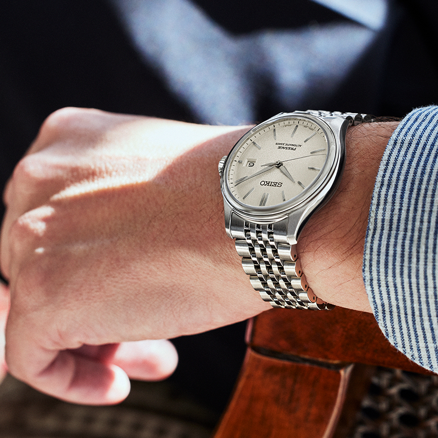 6月8日発売 セイコー プレザージュ クラシックシリーズ 素色ダイヤル SARX121 メンズ 腕時計 メカニカル 自動巻き メタルバンドコアショップ専売｜theclockhouse-y｜12