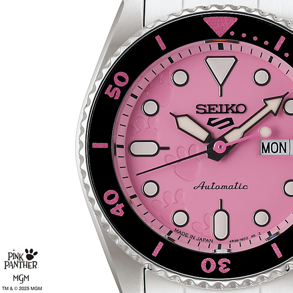 Seiko 5 Sports セイコー 5スポーツ SKX ピンクパンサー