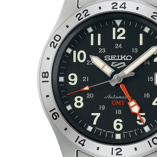 Seiko 5 セイコー 5スポーツ フィールド GMT スポーツスタイル SBSC011
