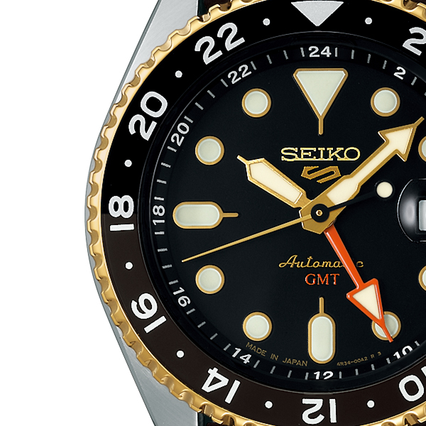 Seiko 5 Sports セイコー 5スポーツ SKX Style GMTモデル SBSC020