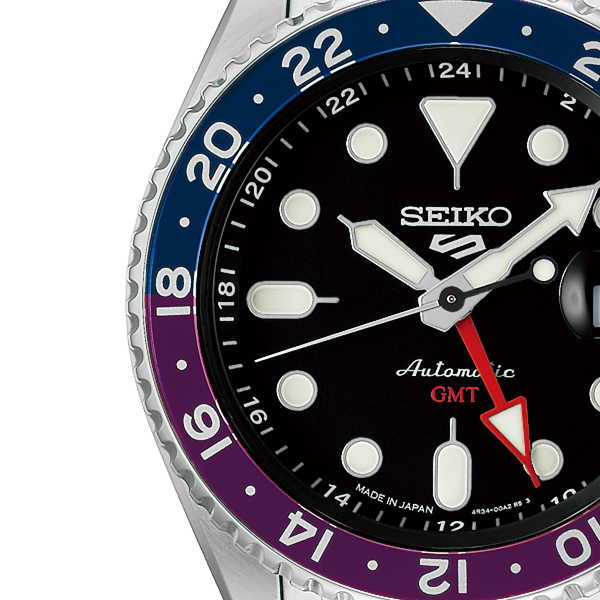 新品　セイコー　SEIKO5　スポーツ　国内正規品　限定品　日本製　おまけ付き Seiko 5 Sports セイコー 5スポーツ SKX Style GMT 日本限定モデル