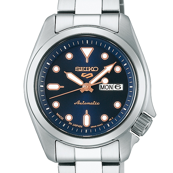セイコー 5スポーツ SKXシリーズ スモールサイズ SRRA007 レディース 腕時計 自動巻 ネイビーダイヤル 日本製 | Seiko 5 Sports | 02