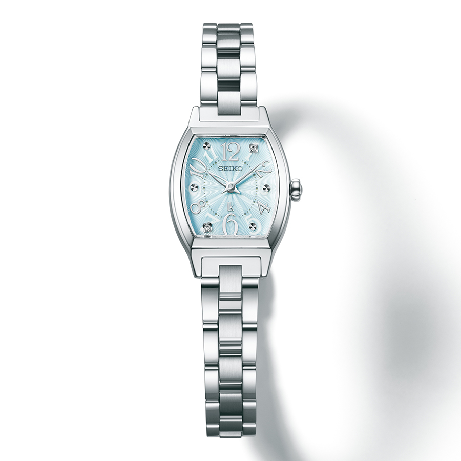 稼働 SEIKO ルキア 腕時計 レディース レクタンギュラー スクエア ブルー セイコールキア腕時計（文字盤カラー：ブルー系）のおすすめ人気商品