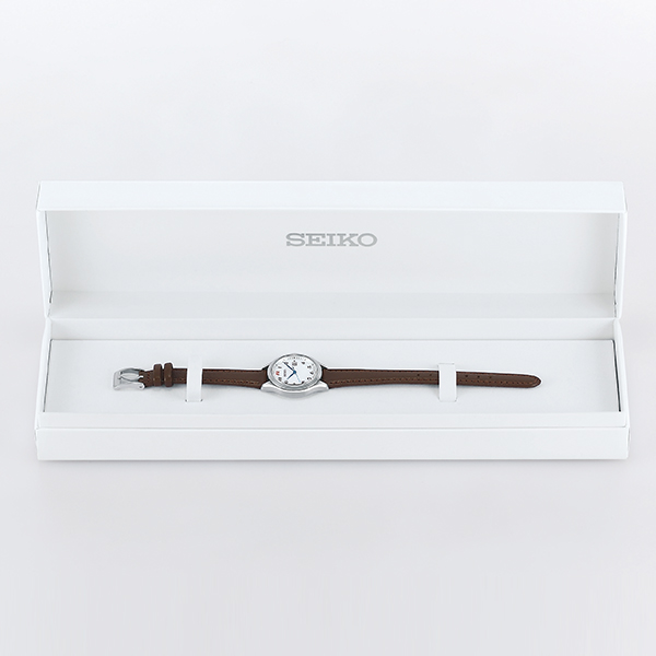 セイコー セレクション ペアソーラー セイコー腕時計110周年記念 限定モデル STPX099 レディース 腕時計 革ベルト ローレルオマージュ｜theclockhouse-y｜06