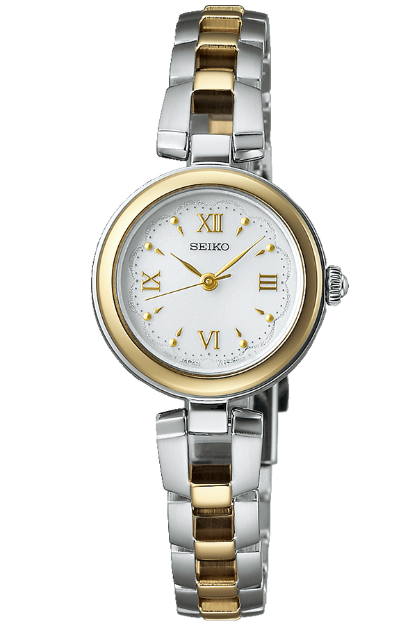 SEIKO レディース クオーツ コンビ ブレスレットウォッチ 上品華奢 SEIKO SELECTION セイコー セレクション Sシリーズ SWFA212 レディース
