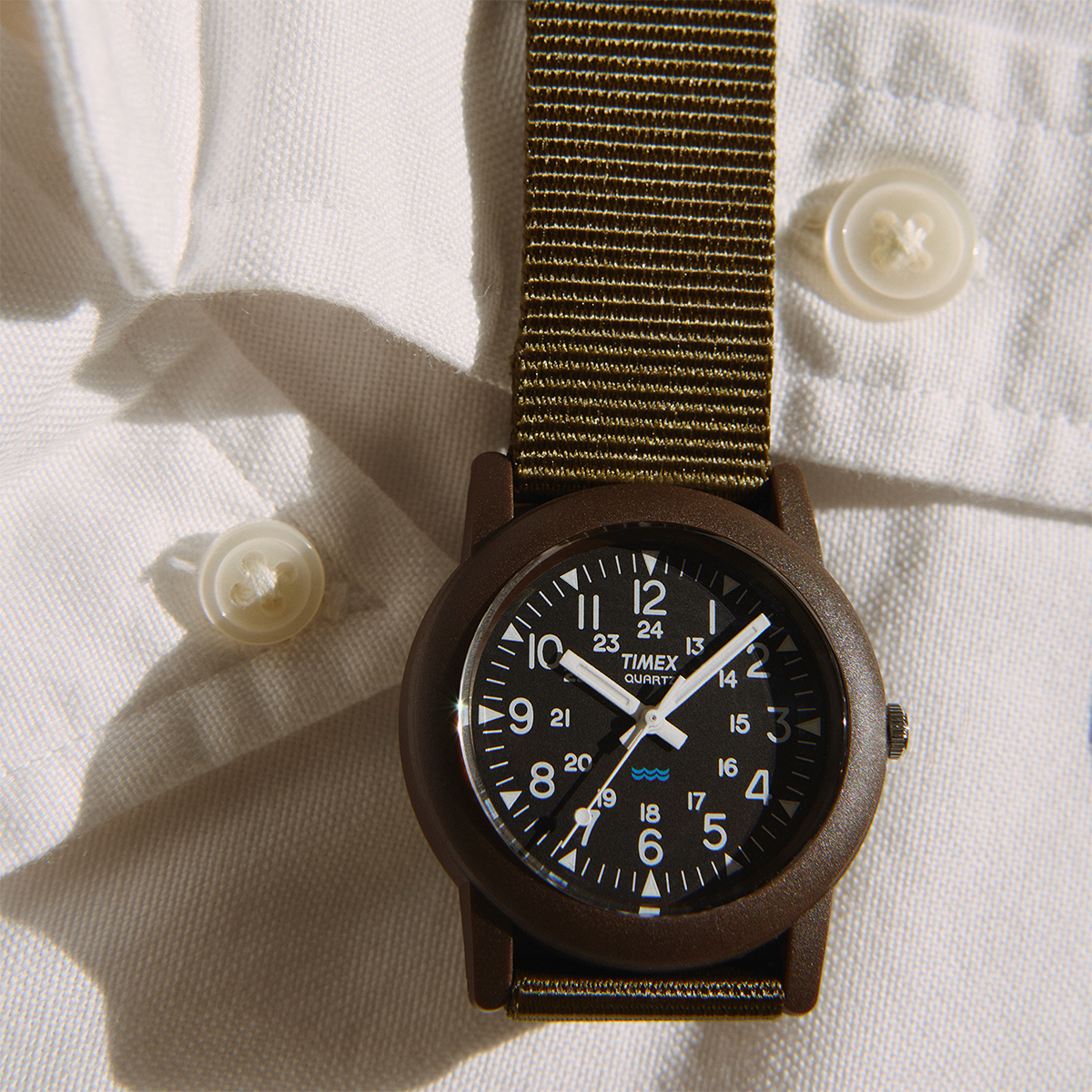 TIMEX（タイメックス） キャンパー 34mm 復刻モデル チビミリ ブラック