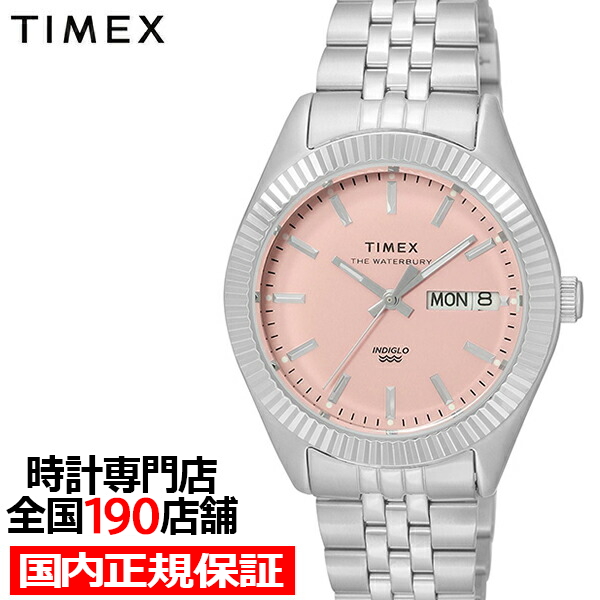 TIMEX タイメックス Waterbury Legacy ウォ−ターベリー レガシー 日本限定モデル 36mm TW2V66600 メンズ レディース 腕時計 クオーツ サクラ
