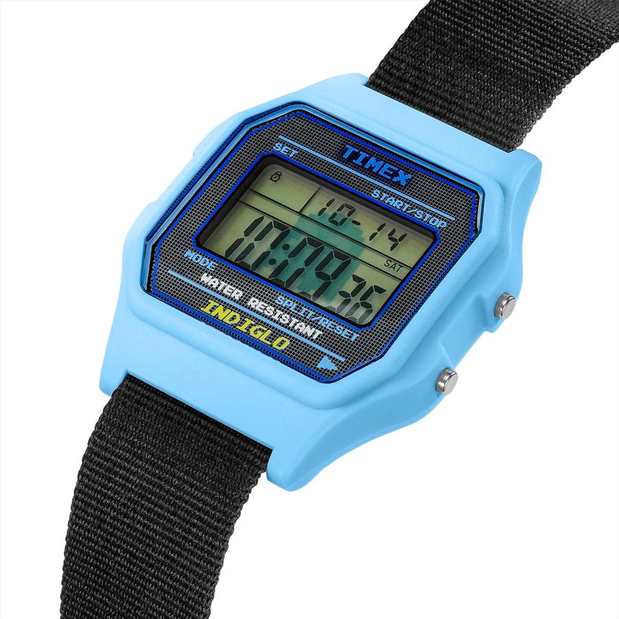 TIMEX タイメックス PAC-MAN パックマン コラボレーションモデル デジタル TW2V94100 メンズ レディース 腕時計 電池式 ブルー｜theclockhouse-y｜04
