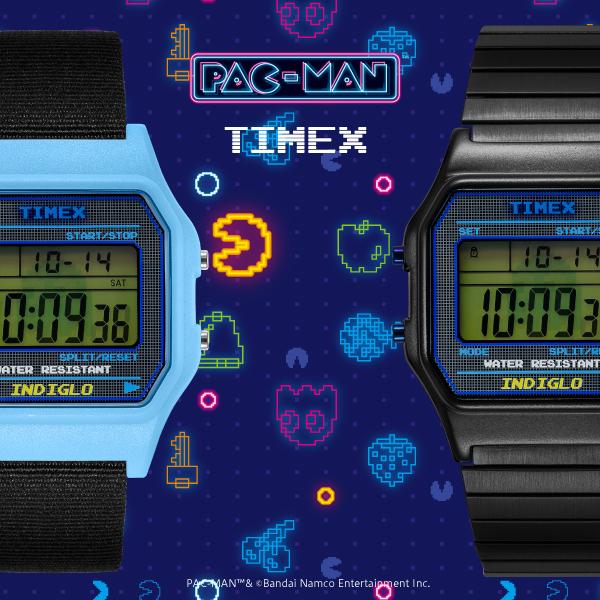 TIMEX タイメックス PAC-MAN パックマン コラボレーションモデル デジタル TW2V94100 メンズ レディース 腕時計 電池式 ブルー｜theclockhouse-y｜11