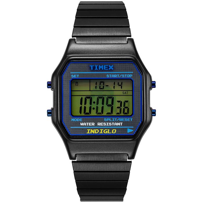 TIMEX タイメックス PAC-MAN パックマン コラボレーションモデル デジタル TW2V94200 メンズ レディース 腕時計 電池式 ブラック｜theclockhouse-y｜02