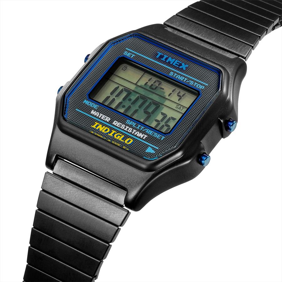 TIMEX タイメックス PAC-MAN パックマン コラボレーションモデル デジタル TW2V94200 メンズ レディース 腕時計 電池式 ブラック｜theclockhouse-y｜04