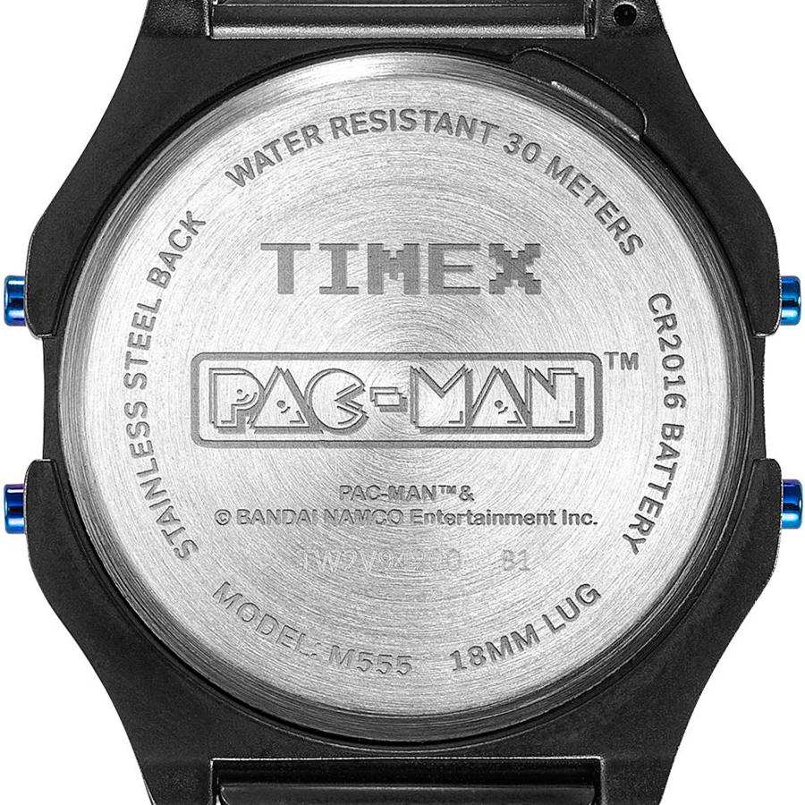 TIMEX タイメックス PAC-MAN パックマン コラボレーションモデル デジタル TW2V94200 メンズ レディース 腕時計 電池式 ブラック｜theclockhouse-y｜07