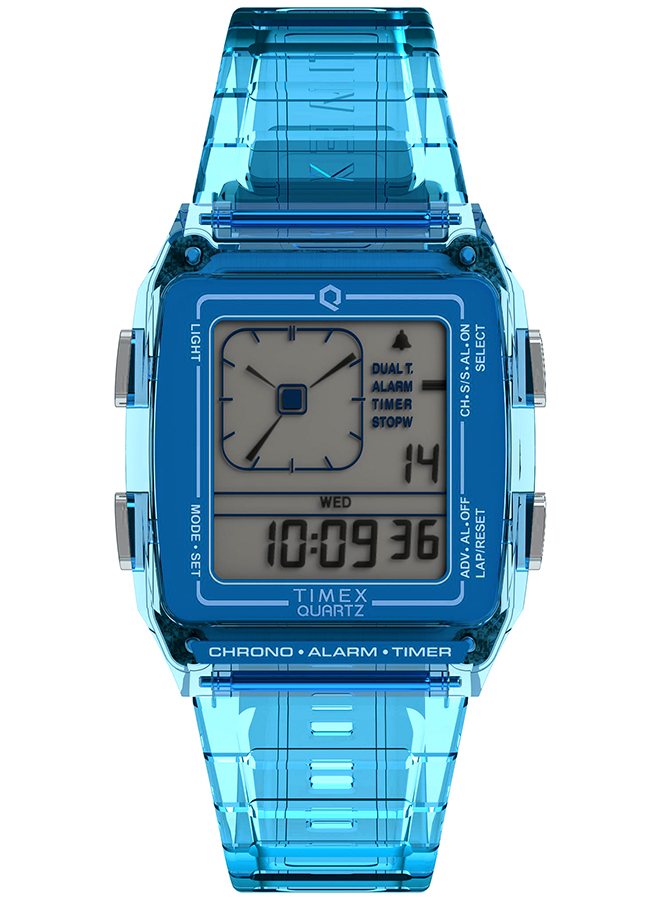 TIMEX（タイメックス） Q LCA トランスパレント TW2W45100 メンズ 
