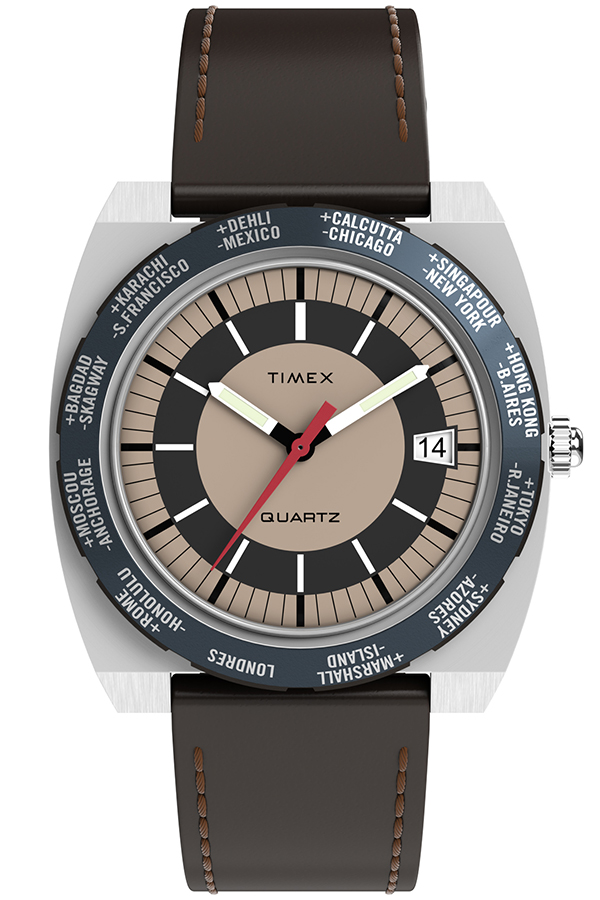 TIMEX（タイメックス） 11月7日発売 Q TIMEX 1972 ワールドタイム 復刻
