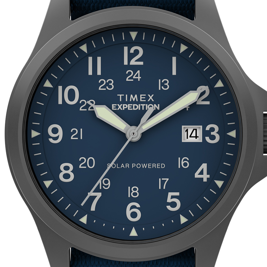 タイメックス Expedition Field Post Solar エクスペディション フィールド ポスト ソーラー TW2Y31700 メンズ 腕時計 ナイロンバンド ブルー | TIMEX | 02