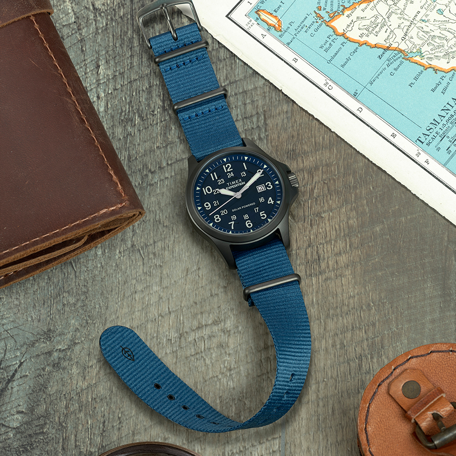 タイメックス Expedition Field Post Solar エクスペディション フィールド ポスト ソーラー TW2Y31700 メンズ 腕時計 ナイロンバンド ブルー | TIMEX | 07