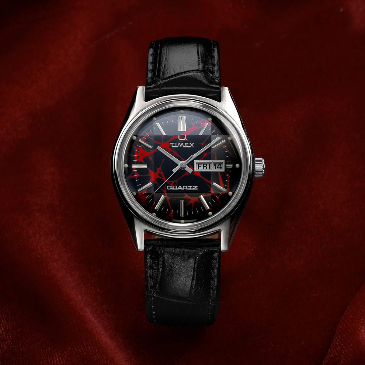 TIMEX（タイメックス） 5月22日発売 Q Timex レッドベガ 1978 復刻 