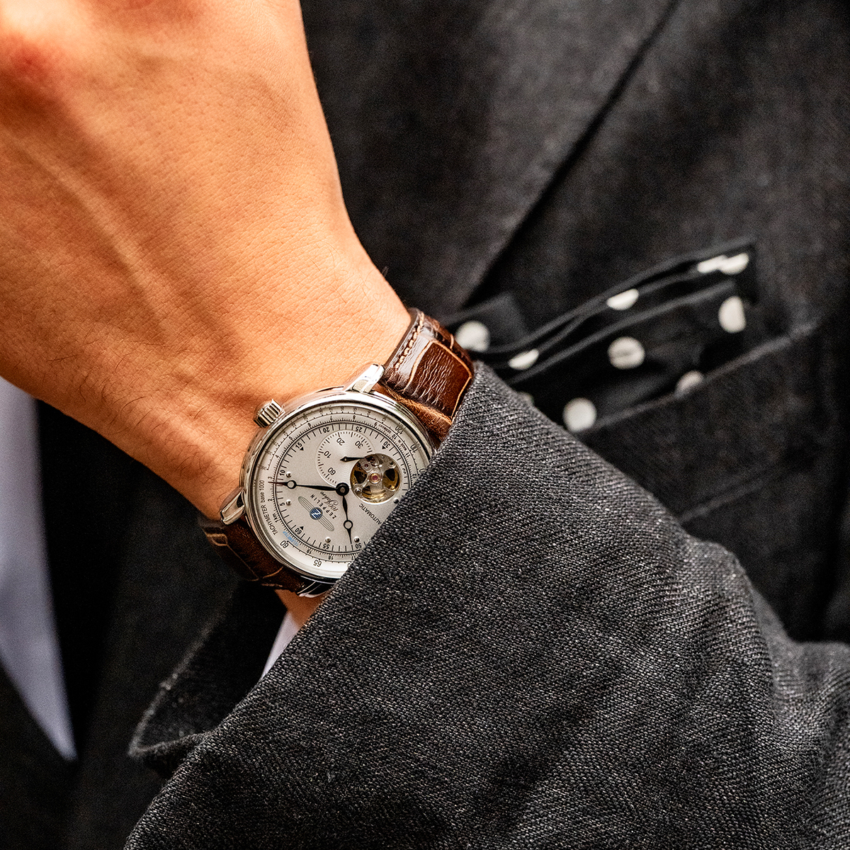 ZEPPELIN（ツェッペリン） LZ1 100周年記念 7662-1 メンズ 腕時計 自動