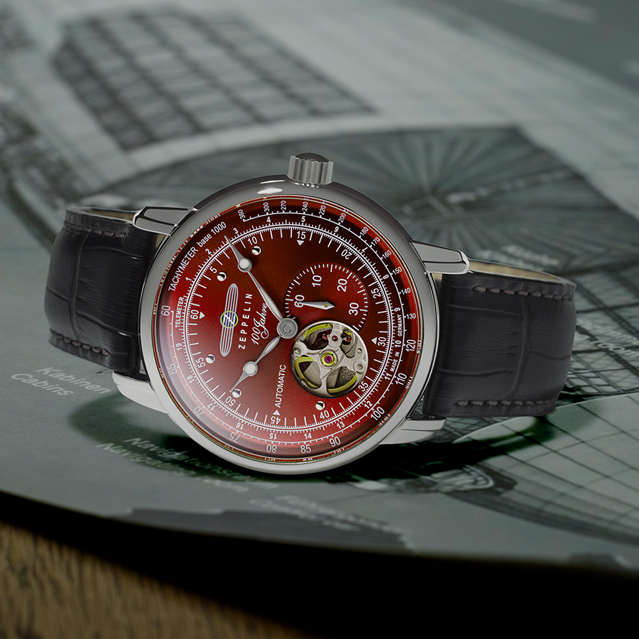 ツェッペリン　100周年記念限定モデル　オープンハート　腕時計 ZEPPELIN（ツェッペリン） 100周年記念シリーズ オープンハート