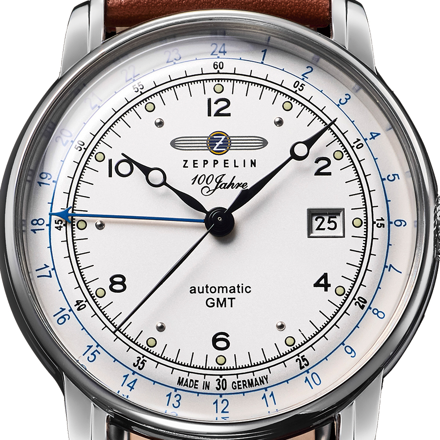 ZEPPELIN ツェッペリン 100周年記念シリーズ オートマチック GMT
