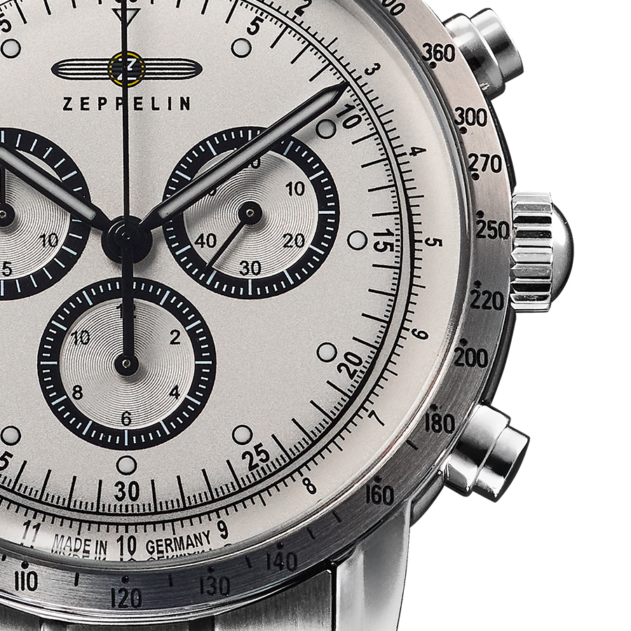 ZEPPELIN（ツェッペリン） 100周年記念シリーズ 日本限定 クロノグラフ