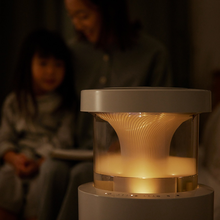 RHYTHM 選べる2色 リズム 加湿器 MIST 350 超音波式 プールレス 省電力