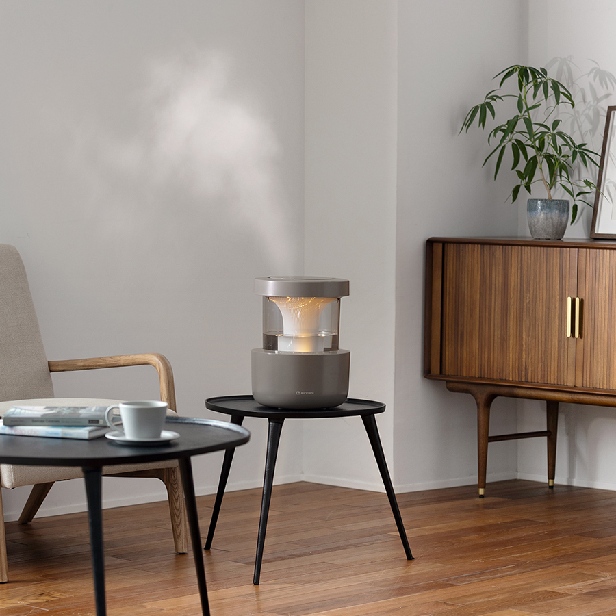 RHYTHM 選べる2色 リズム 加湿器 MIST 350 超音波式 プールレス 省電力