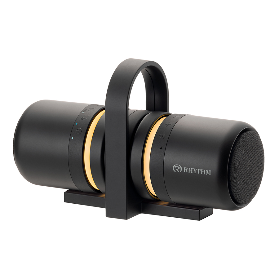 選べる2色 リズム ポータブル スピーカー Bluetooth 高音質 防水 IP67 LED ナイトライト マグネット MAGSPEAKER DUO 9YYA30RH | ブランド登録なし | 02
