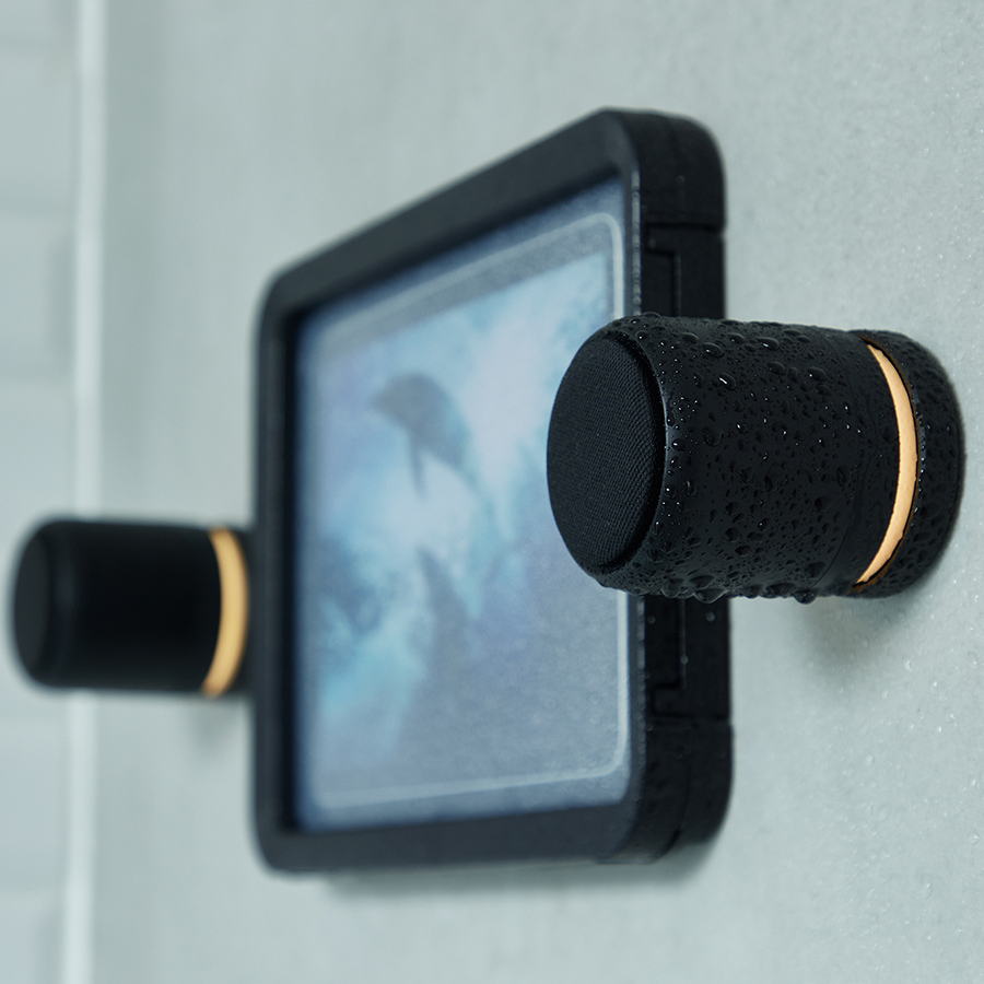 選べる2色 リズム ポータブル スピーカー Bluetooth 高音質 防水 IP67 LED ナイトライト マグネット MAGSPEAKER DUO 9YYA30RH | ブランド登録なし | 12