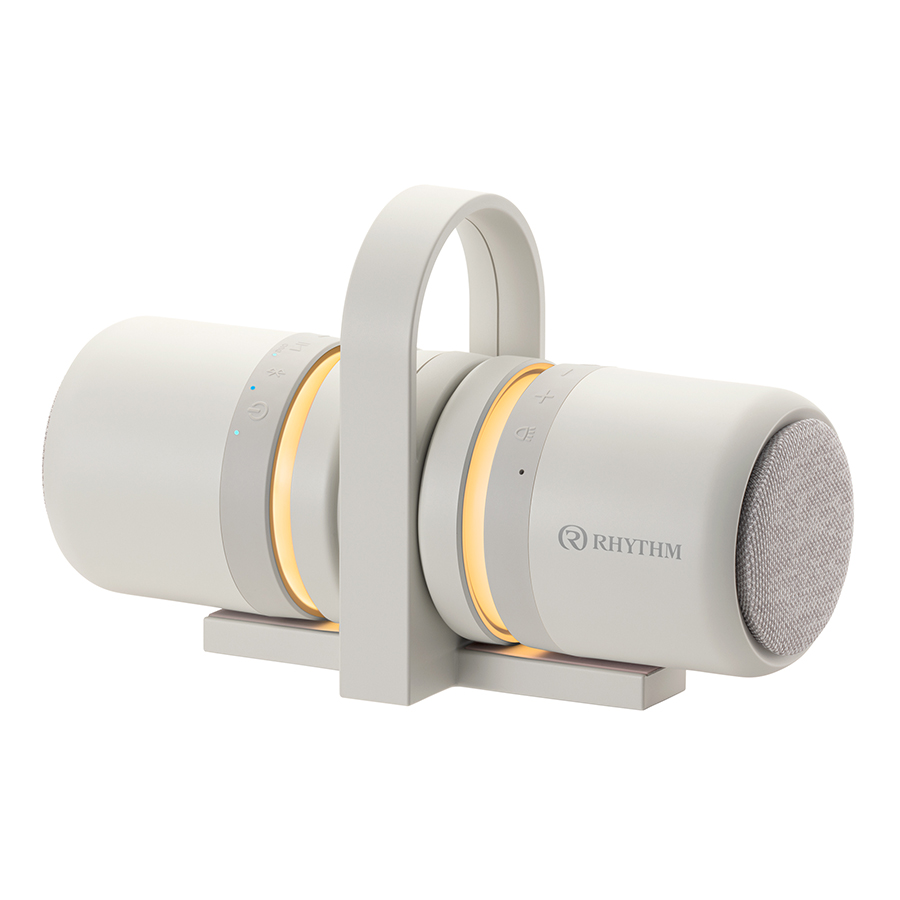 選べる2色 リズム ポータブル スピーカー Bluetooth 高音質 防水 IP67 LED ナイトライト マグネット MAGSPEAKER DUO 9YYA30RH | ブランド登録なし | 01