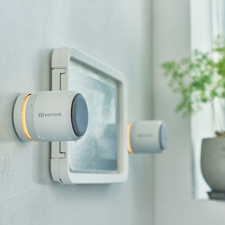 選べる2色 リズム ポータブル スピーカー Bluetooth 高音質 防水 IP67 LED ナイトライト マグネット MAGSPEAKER DUO 9YYA30RH | ブランド登録なし | 05