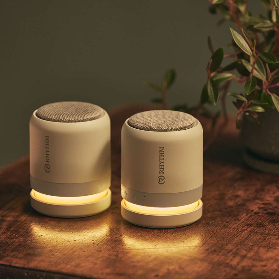 選べる2色 リズム ポータブル スピーカー Bluetooth 高音質 防水 IP67 LED ナイトライト マグネット MAGSPEAKER DUO 9YYA30RH | ブランド登録なし | 08