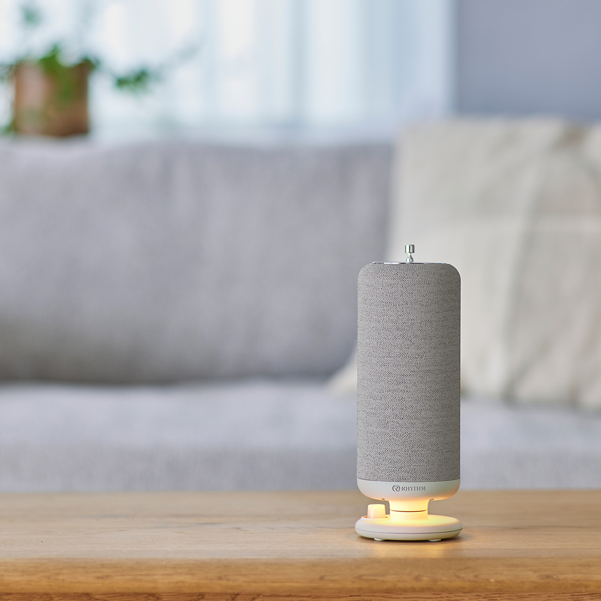 リズム クランクスピーカー 手回し充電 ワイヤレススピーカー 防災用