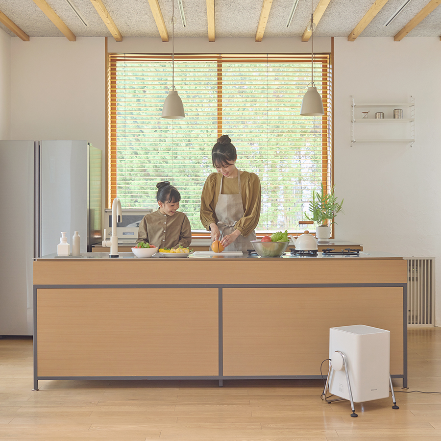 RHYTHM リズム 空気清浄機 コンパクトサイズ 36畳 2重反転ファン