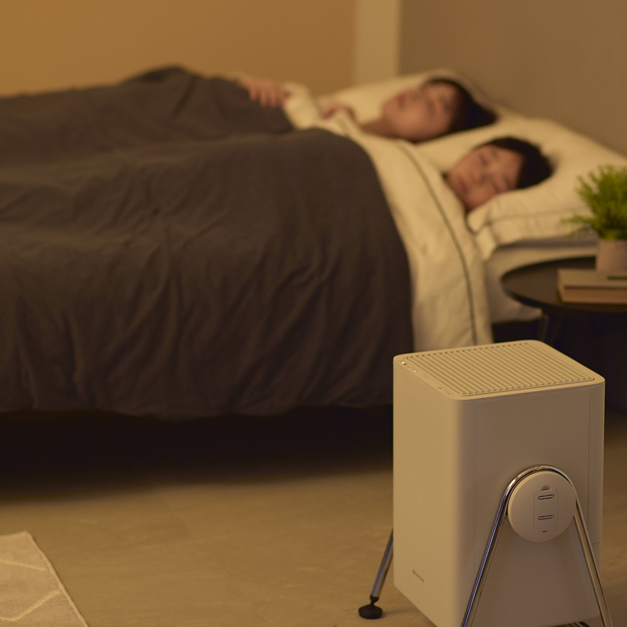 RHYTHM リズム 空気清浄機 コンパクトサイズ 36畳 2重反転ファン