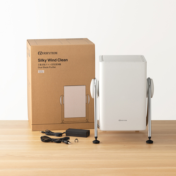 RHYTHM リズム 空気清浄機 コンパクトサイズ 36畳 2重反転ファン