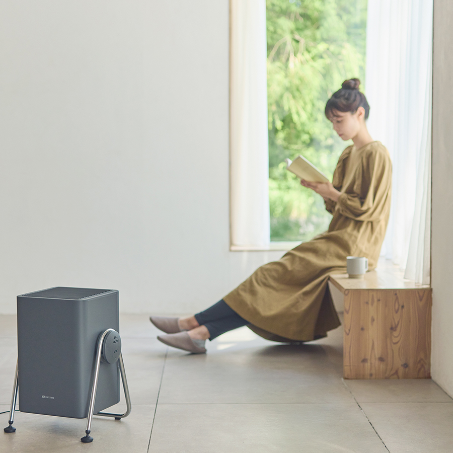 RHYTHM リズム 空気清浄機 コンパクトサイズ 36畳 2重反転ファン