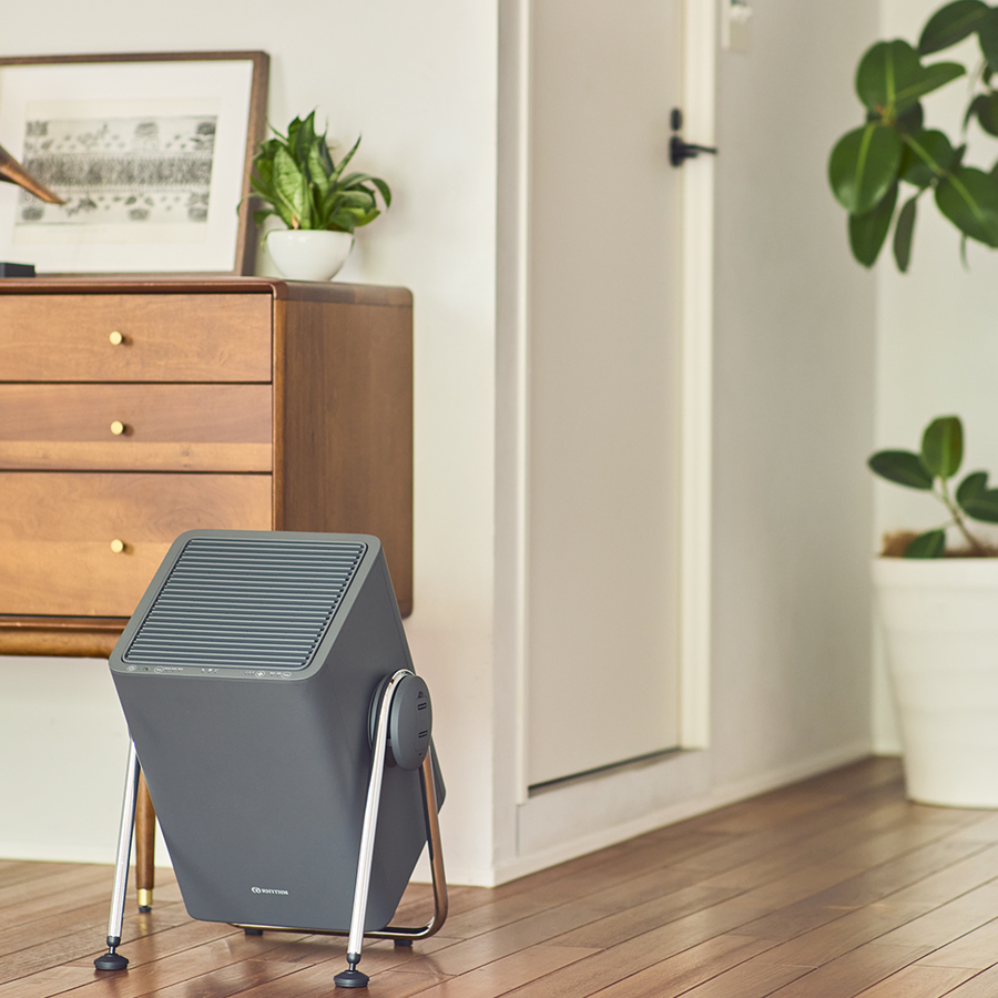 リズム (RHYTHM) 空気清浄機 36畳 240度風向自由 ダークグレー リズム (RHYTHM) 空気清浄機 36畳 240度風向自由 ダークグレー リズム