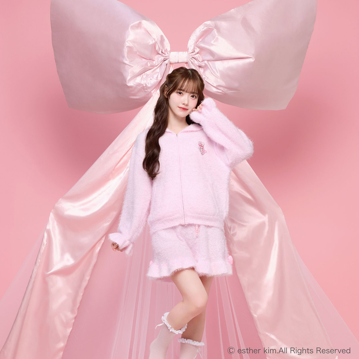 3月19日発売 AH エンジェルハート エスターバニー コラボレーション ルームウェア ミニクロック付き AH-RW-EB レディース トップス ショートパンツ | ANGEL HEART | 12