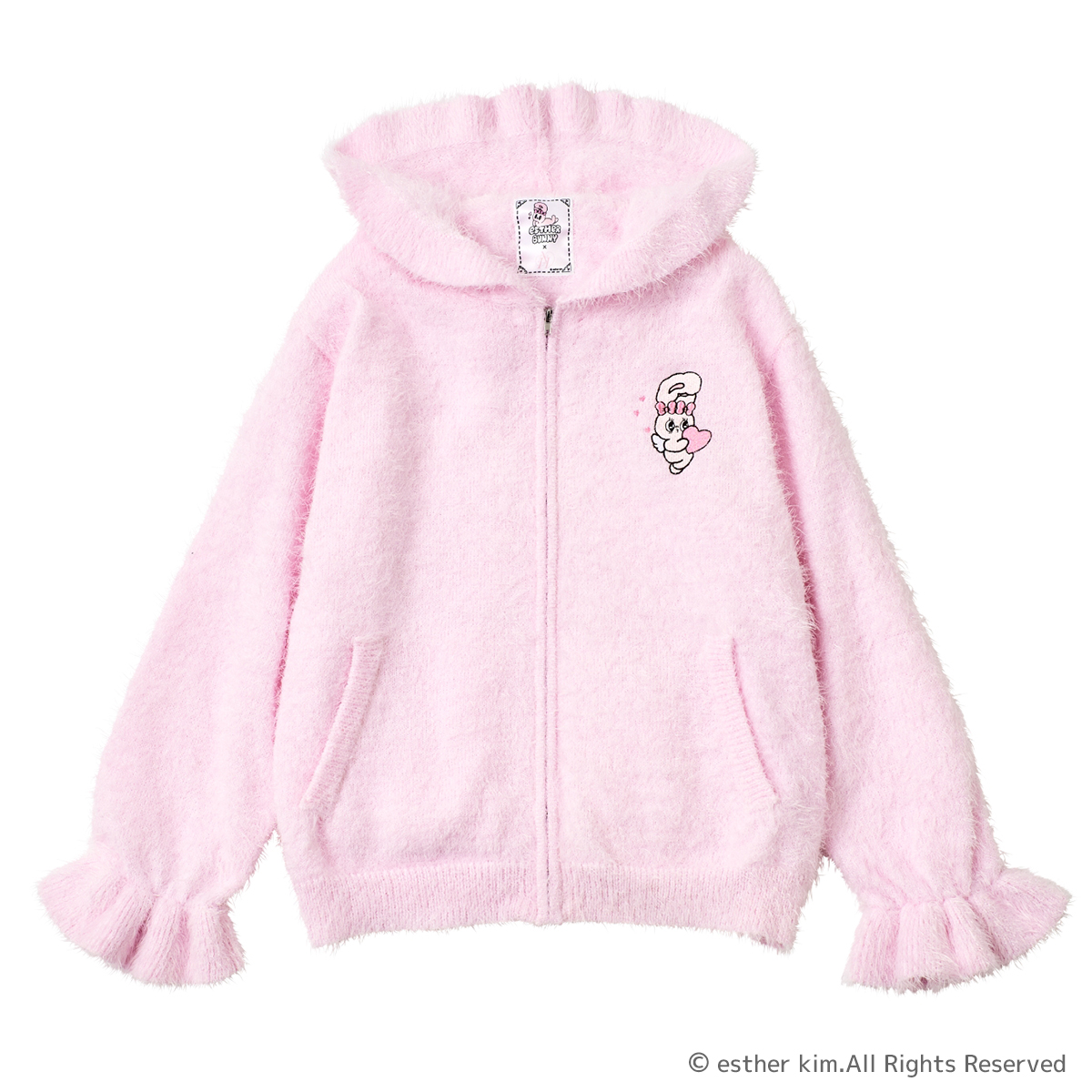 3月19日発売 AH エンジェルハート エスターバニー コラボレーション ルームウェア ミニクロック付き AH-RW-EB レディース トップス ショートパンツ | ANGEL HEART | 03