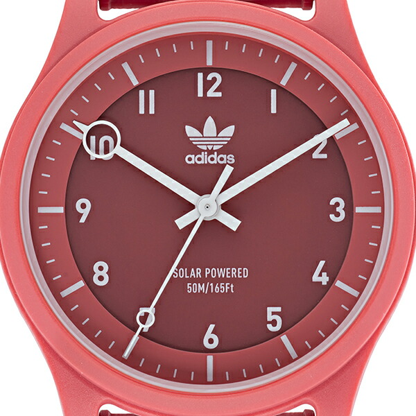 adidas 腕時計 赤 青 2点セット adidas ソーラー 電池交換不要 アディダス 腕時計 メンズ