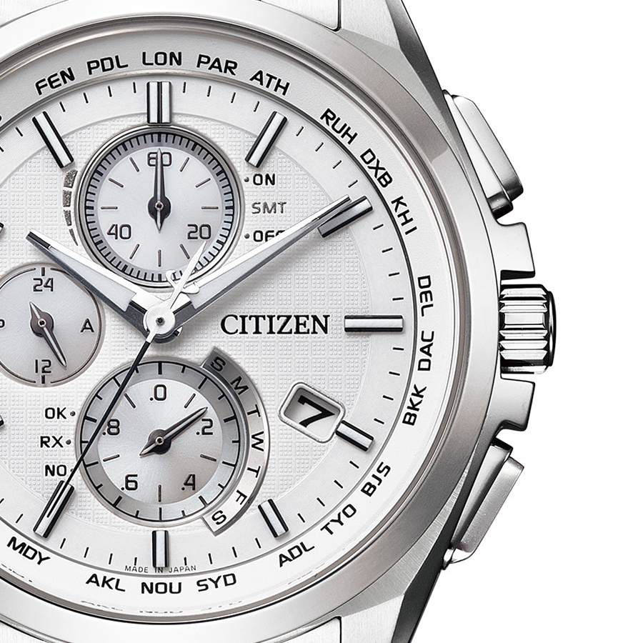 CITIZEN シチズンAT8040-57E ATTESAアテッサ クロノグラフ AT8040-57E: CITIZEN | シチズンウオッチ オフィシャルサイト