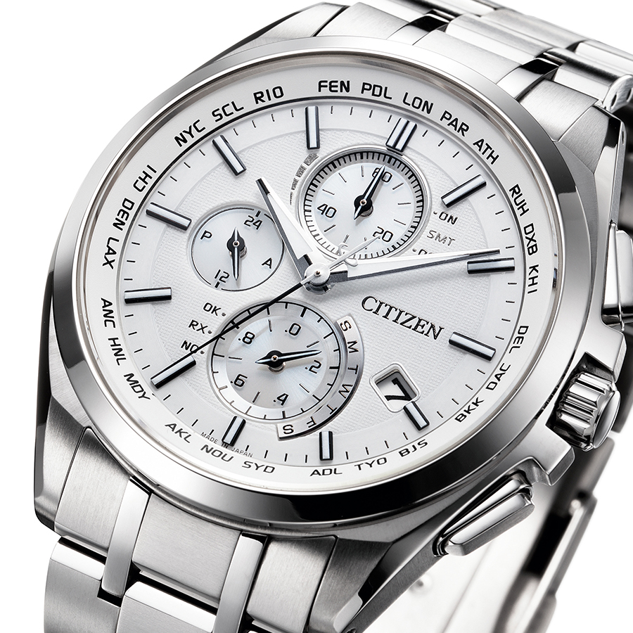 CITIZEN シチズンAT8040-57E ATTESAアテッサ クロノグラフ ATTESA（CITIZEN） シチズン アテッサ CITIZEN エコドライブ