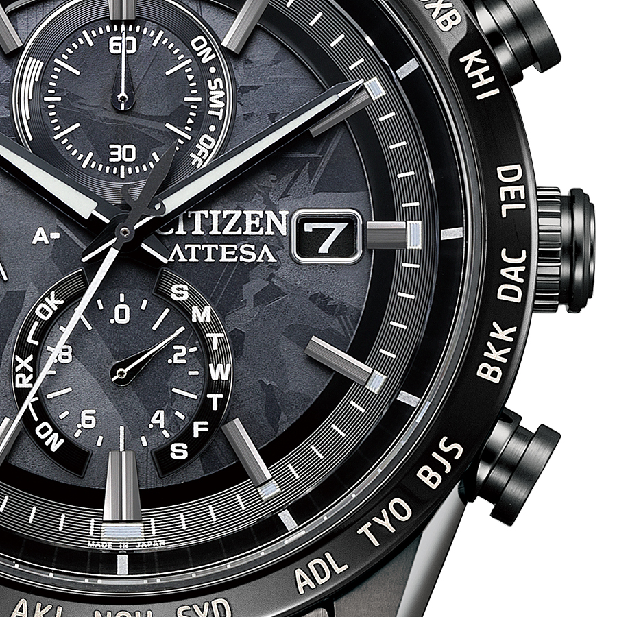 美品❣️シチズンアテッサ　ATTESA　電波ソーラーチタンH330 完全稼働 ATTESA（CITIZEN） シチズン アテッサ HAKUTO-R