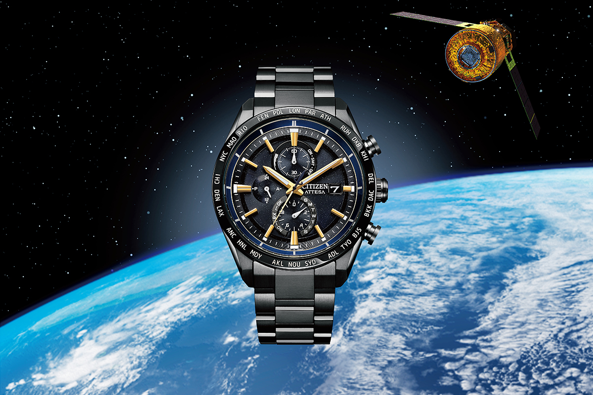 ATTESA（CITIZEN） シチズン アテッサ JAXA LABEL HTV-X 限定モデル