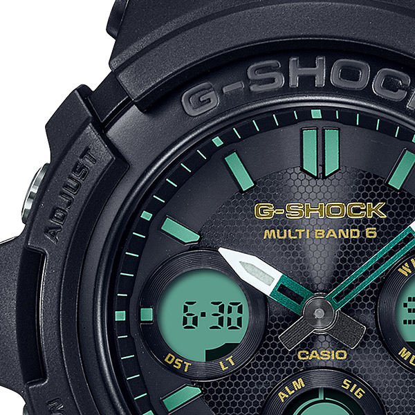 G-SHOCK Gショック TEAL AND BROWN COLOR AWG-M100RC-1AJF メンズ