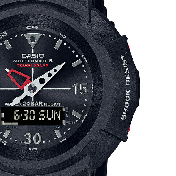 G-SHOCK 電波ソーラー メンズ 腕時計 アナログ デジタル ブラック 